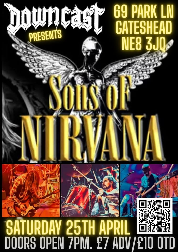 Son Of Nirvana tribute band promotional image