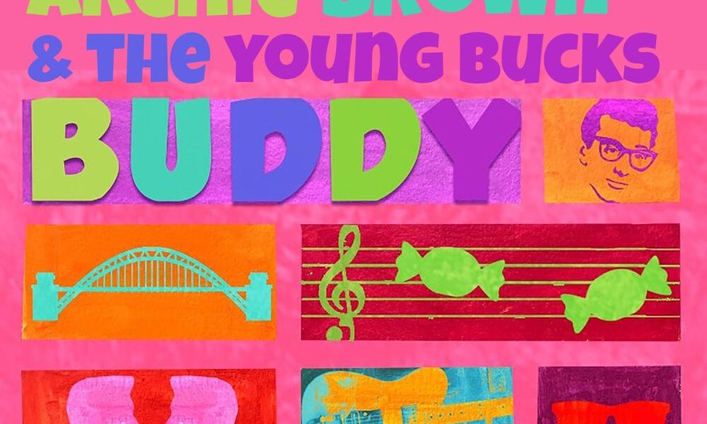 Archie Brown and the Young Bucks BUDDY album launch artwork
