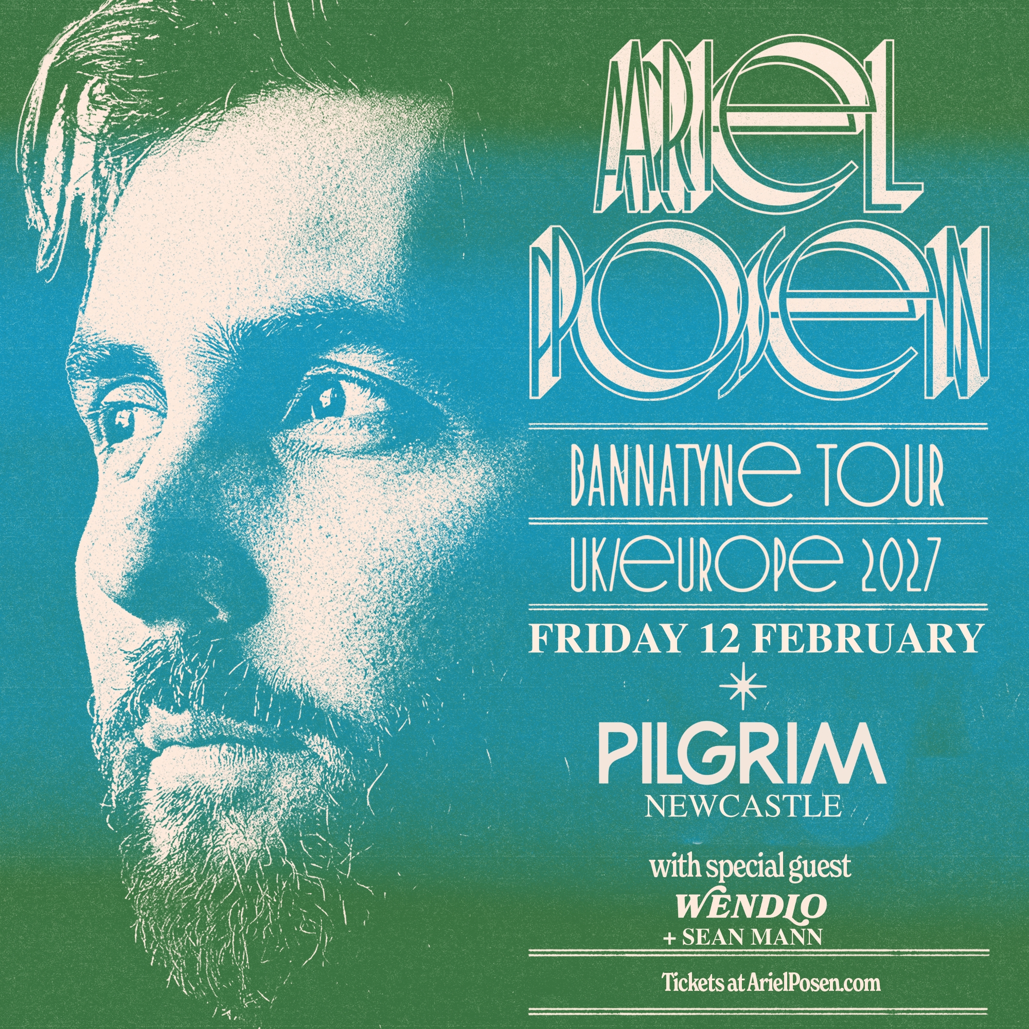Ariel Posen at Pilgrim Newcastle official 2027 event artwork