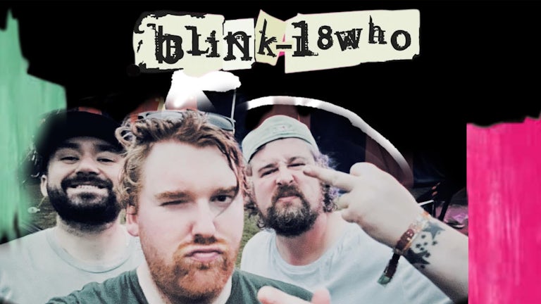 Blink 18who Blink-182 tribute band promotional image