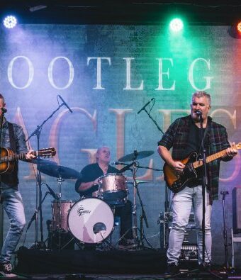 The Bootleg Eagles performing live