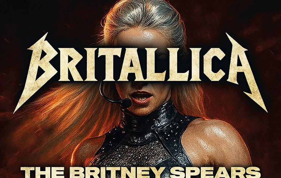 Britallica Britney Spears metal tribute artwork