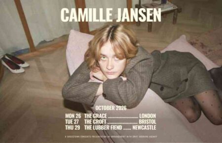 Official event artwork for Camille Jansen at The Lubber Fiend Newcastle on 29 October 2026