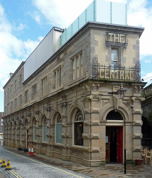 Exterior of Central Bar on Half Moon Lane in Gateshead