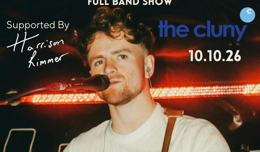 Official event artwork for Conor Michael live with full band at The Cluny Newcastle on 10 October 2026
