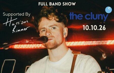 Official event artwork for Conor Michael live with full band at The Cluny Newcastle on 10 October 2026