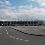 Exterior of Darlington Arena