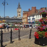 Darlington Market Square and covered market