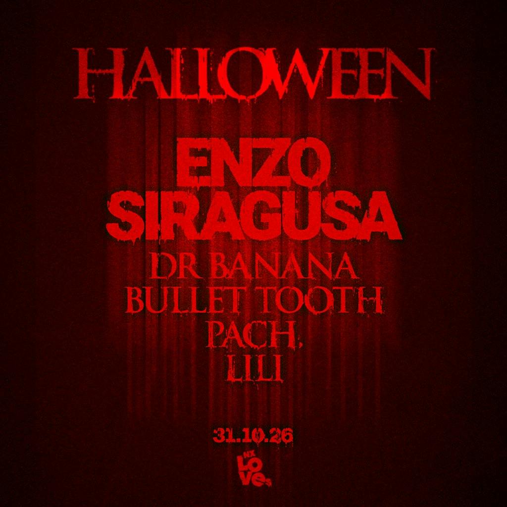 Enzo Siragusa Halloween event artwork for NX Newcastle