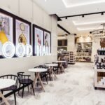 Interior of Fenwick Food Hall in Newcastle upon Tyne