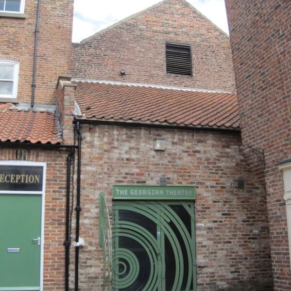 Entrance of The Georgian Theatre in Stockton-on-Tees