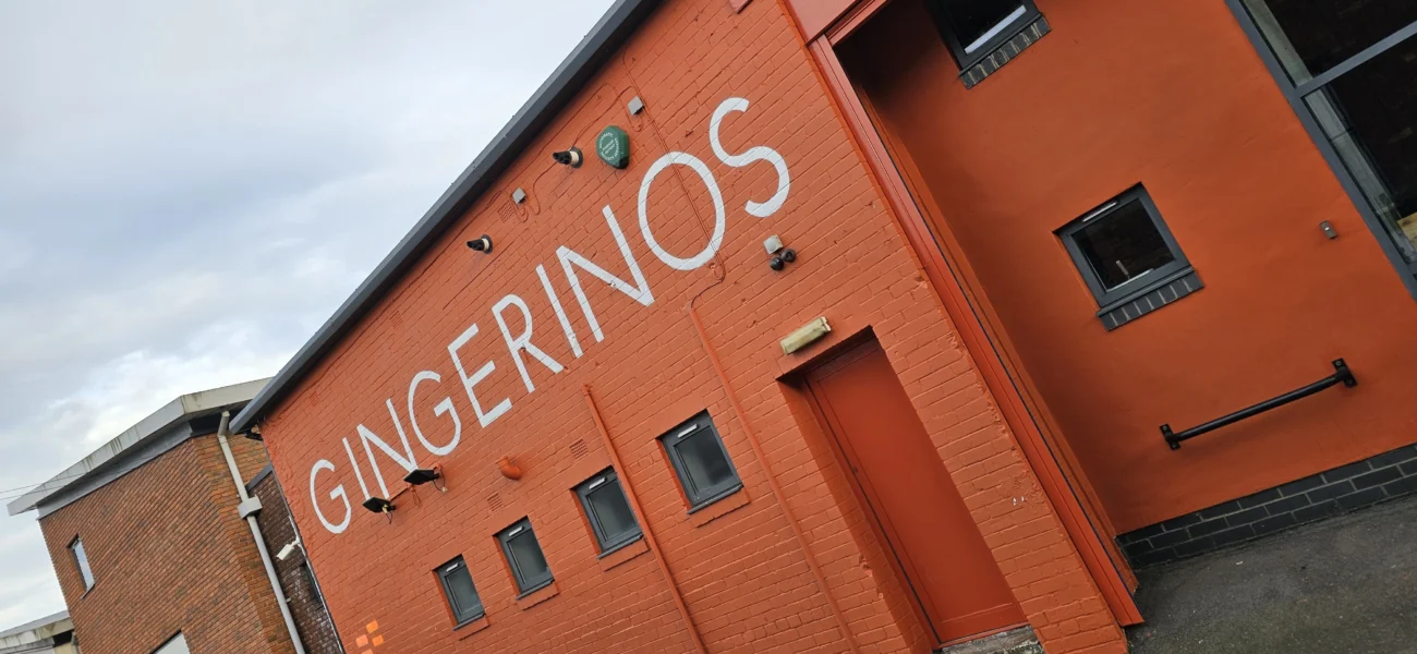 Exterior of Gingerinos in Newcastle upon Tyne