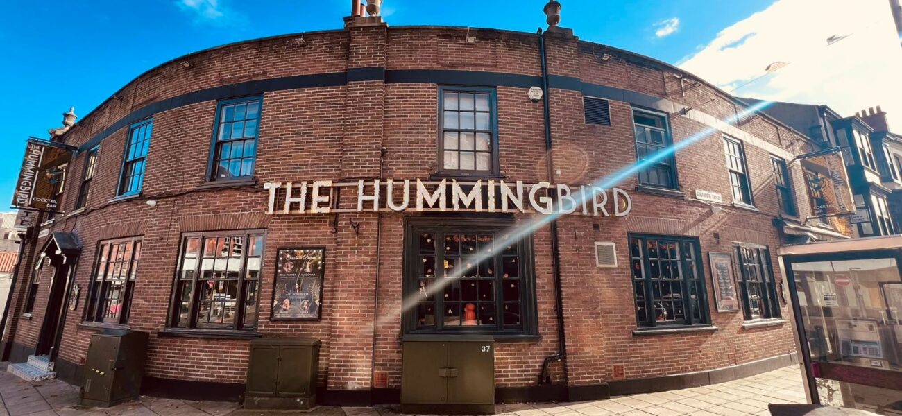 Exterior of The Hummingbird in Darlington