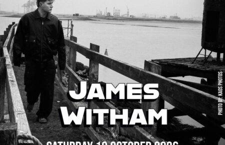 Official event artwork for James Witham at Zerox Newcastle on 10 October 2026