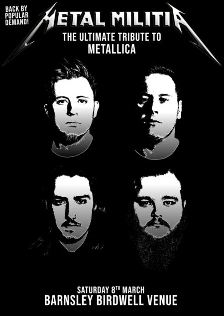Metal Militia Metallica tribute promotional image