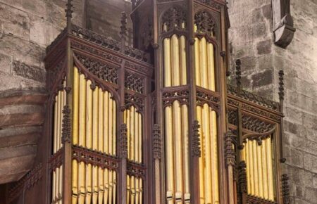 Newcastle Cathedral organ ahead of Michael Haynes recital