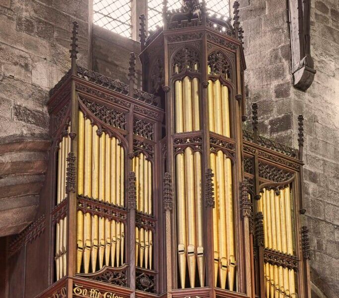 Newcastle Cathedral organ ahead of Michael Haynes recital