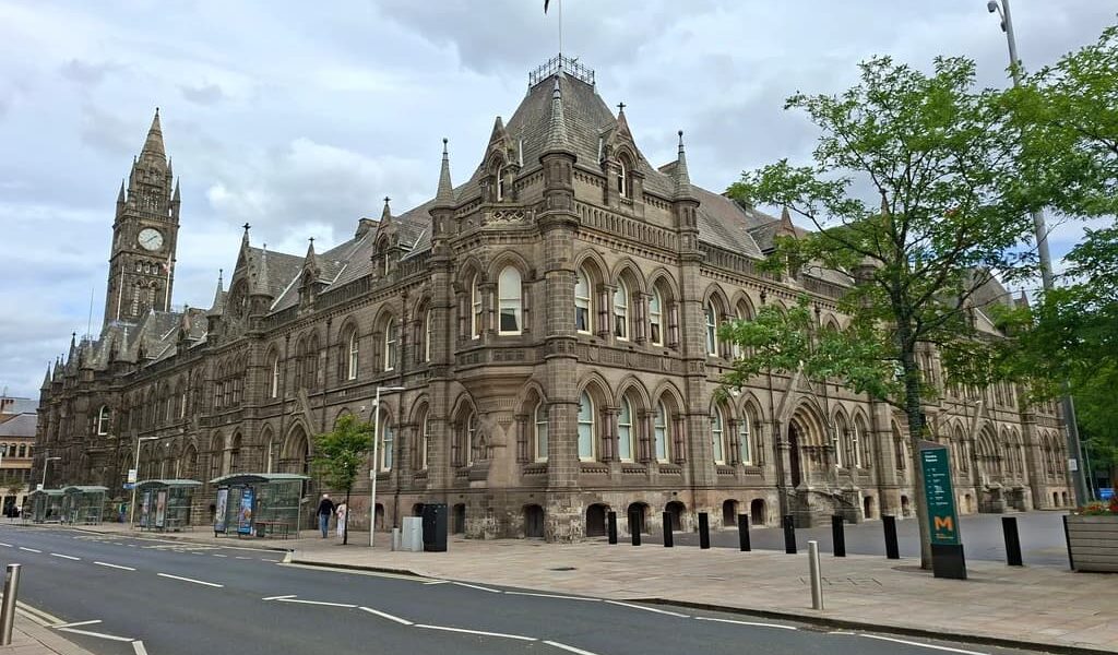 Exterior of Middlesbrough Town Hall