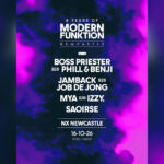 Modern Funktion five year anniversary at NX Newcastle