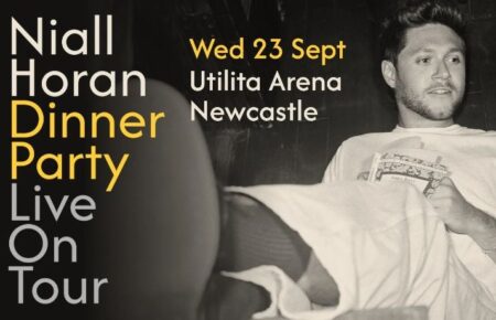 Niall Horan Utilita Arena Newcastle event artwork