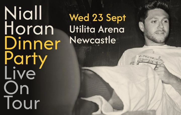 Niall Horan Utilita Arena Newcastle event artwork