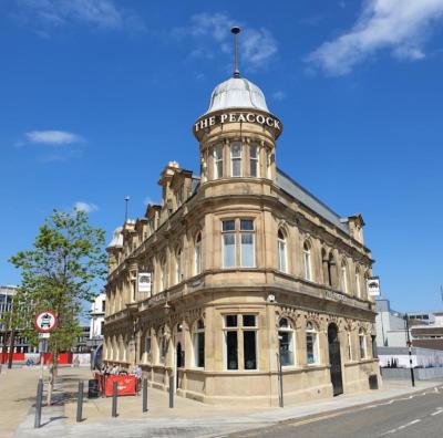 Exterior of The Peacock pub in Sunderland