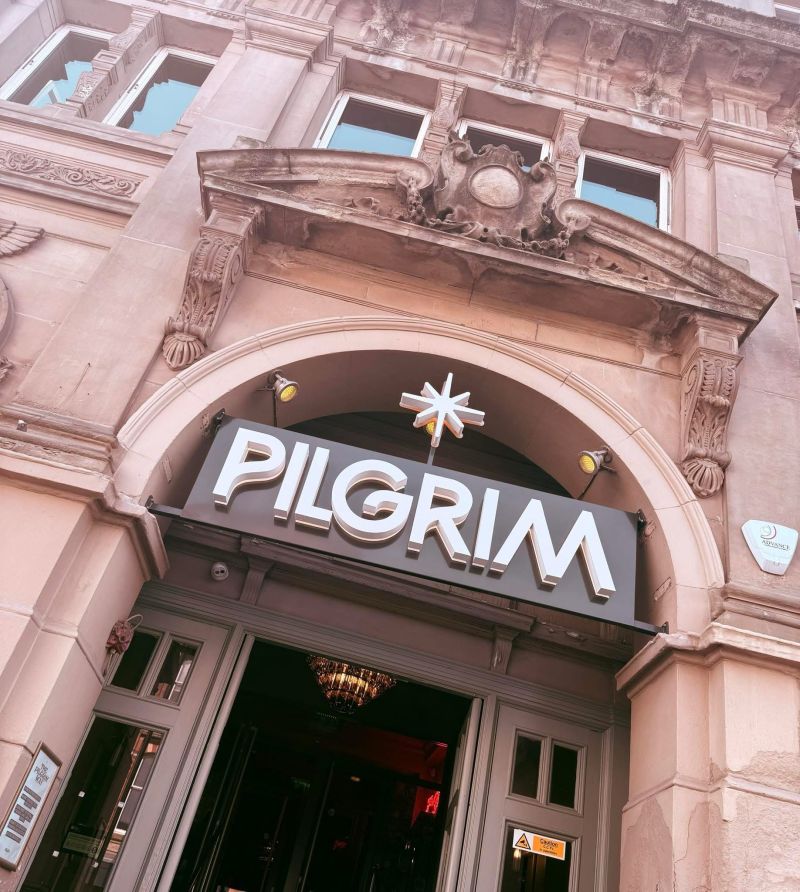 Entrance of Pilgrim in Newcastle upon Tyne