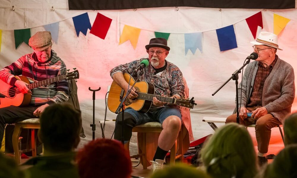 Salty Dog performing live