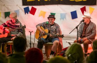 Salty Dog performing live