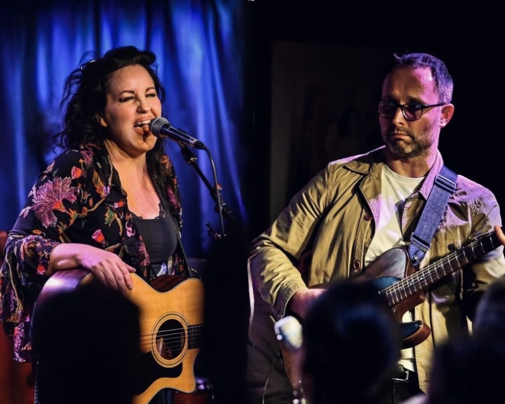 Sarah Gillespie and Chris Montague appearing at Cluny 2 Newcastle