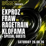 Second Speed Accelerate after party at NX Newcastle with Klofama, Exproz, Fraw and Ragetrain