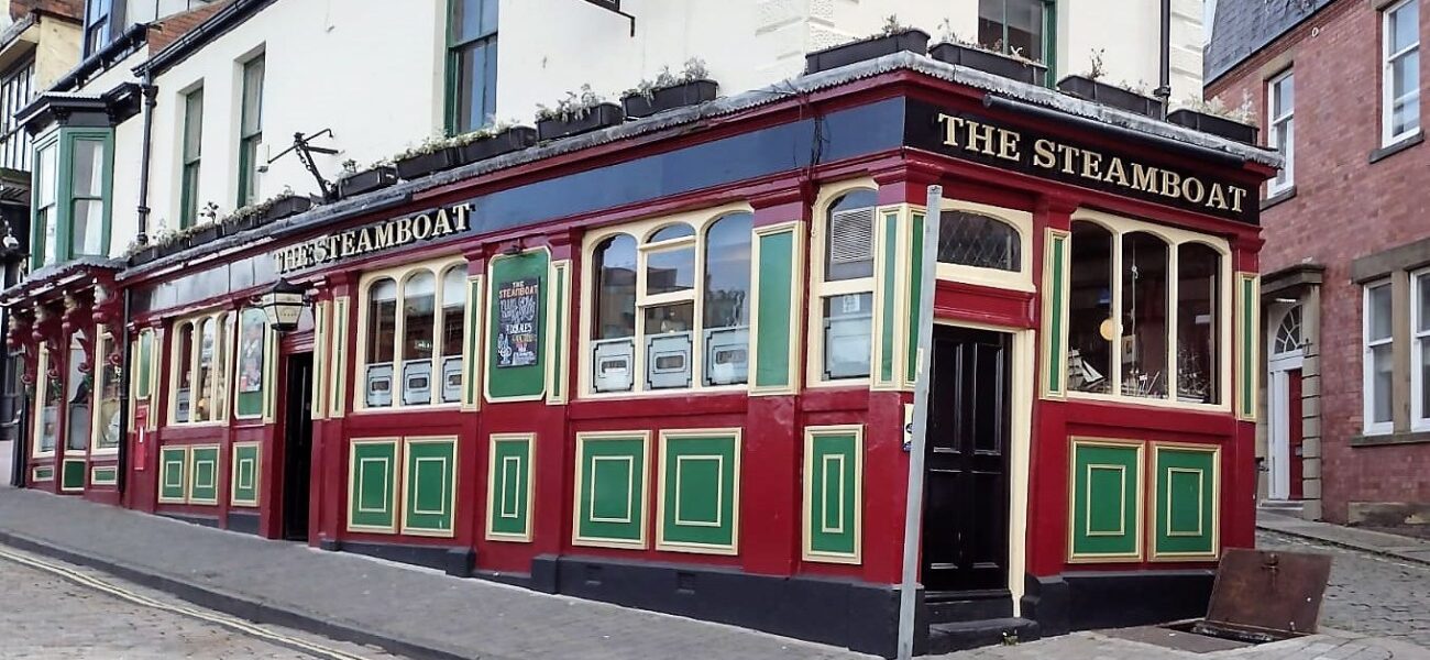 Exterior of The Steamboat pub in South Shields