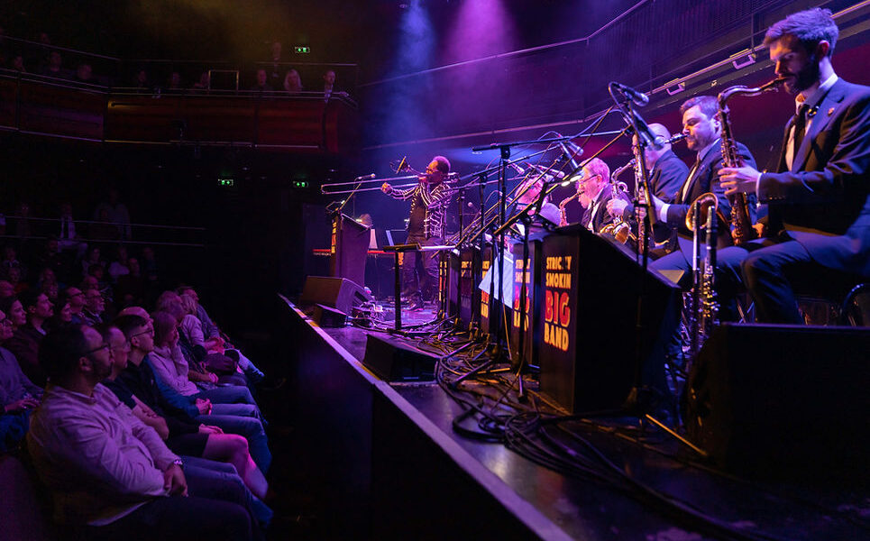 Strictly Smokin Big Band official image for The Glasshouse Gateshead with Gareth Lockrane on 26 February 2027
