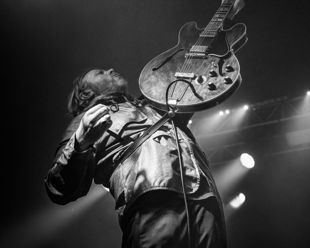 The Bracknall performing live on stage