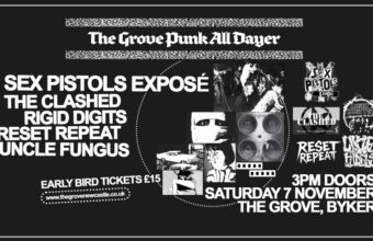 The Grove Punk All-Dayer official event artwork