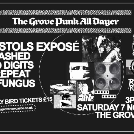 The Grove Punk All-Dayer official event artwork