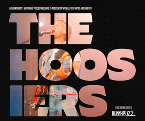 The Hoosiers at Newgate Social Newcastle official event artwork