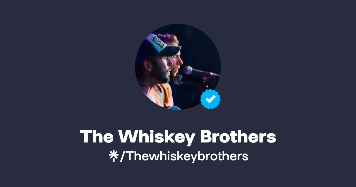 The Whiskey Brothers official artist image