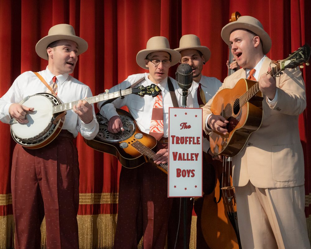 The Truffle Valley Boys appearing at Cluny 2 Newcastle